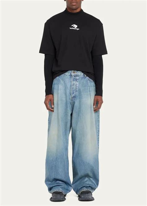balenciaga sagging pants rep